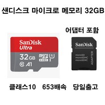 샌디스크 니콘 쿨픽스 P500카메라micro메모리카드32gb, 32GB