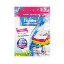 디졸브 인더스트리 고농축 시트세제 린넨향 10매입, 1팩