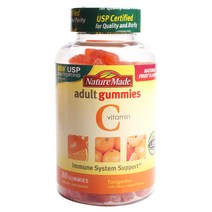 네이처메이드 어덜트 비타민 C 탠저린 구미 글루텐 프리, 80개입, 1개