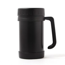 노블티 스텐 보온컵 500ml, 블랙, 1개