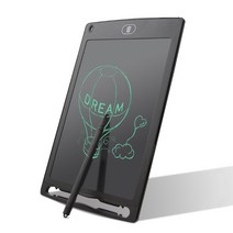 디자인에버 ONEVER 8.5인치 LCD 만능패드 전자노트 스마트보드 스케치패드 태블릿 노트, 화이트