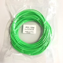 더왕 저온 PCL 형광그린FluoGreen 필라멘트, 10m
