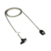 넷메이트 SATA3 Lock 라운드 케이블/락기능/159206/ (ㄱ자형) 0.5M, 1개