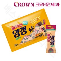 크라운제과 짜먹는 양갱 340g 미니, 3개