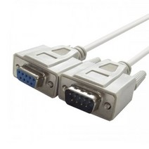 대원 시리얼 9핀 (M/F) 연장 케이블/카드단말기/업소용 포스/연결 케이블/연결선/299785/ 5M, 1개