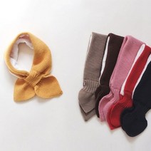 쿠잉키즈 아기목도리 신생아목도리 유아머플러 후리스털고리워머