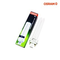오스람 dulux de ( 18W 4핀 ) FDL 18EX-D 삼파장전구 컴펙트형광램프, 주광색(하얀빛)-865