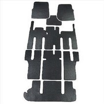 오토몰 승합차 PVC 고무매트 그랜드카니발 트라제 스타렉스, 스타렉스 12인