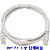 netmate cat5e utp 다이렉트 컴퓨터 공유기 인터넷 랜 lan 렌케이블, 1개, 7m