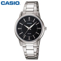 카시오 CASIO 여성 LTP-1303D-1A 메탈밴드 아날로그 손목시계