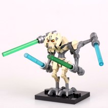 중국레고 스타워즈 미니피규어 레고호환블록, C033  그리버스 장군 그레이