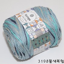 더울 목도리 뜨개 털실 모자 베베파스텔, 3198.물색B