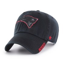 47 Brand NEW ENGLAND PATRIOTS BLACK HUDDLE CLEAN UP