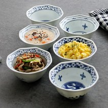 오반자이 대동아 큰 팔각 종지 3종, 대동아 큰 팔각종지[순무1p]