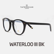 TATEOSSIAN 타테오시안 안경 WATERLOO III BK