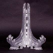 [크리스탈jbo] 아크릴 /접시 그림 액자 메달 휴대폰 상패 보이차 받침대 /거치대/ 진열대, 1개