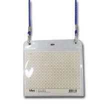 idtec 중국산)목걸이명찰 카드명찰 세미나명찰 이를표, 미디어 가로형, 1개