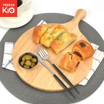 원형빵보드 빵도마 원목 트레이 피자도마 서빙도마, 원형빵보드-360