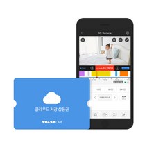 토스트캠 V2 홈CCTV IP카메라, 클라우드 30일저장 6개월 상품권