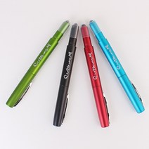 (주)마이제이디나눔기업 LED 라이트펜_블랙(3in1)_정말 잘써지는 볼펜 독서등 독일제잉크, 블랙_강하고 담대하라, 1개