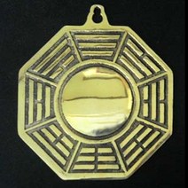 풍수백화점 풍수 팔각 팔괘 오목 볼록 거울 풍수지리인테리어소품, 풍수황동거울