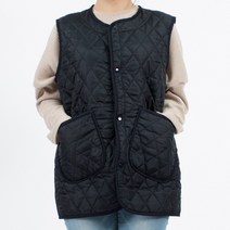 웰컴가운 겨울용 누빔 조끼 앞치마 RM03, RM03 네이비L, 1개