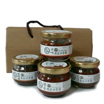 [가격준수]팔도보부상볶음고추장120g 선물세트한우 황태 굴비 표고버섯볶음고추장/소고기볶음고추장/쇠고기볶음고추장/고추장/선물세트/추석선물, 01.한우 황태채 표고버섯(보부상세트)