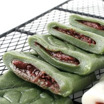절편 굳지않는 앙꼬 쑥절편1kg+흰절편1kg 앙금 떡, 1봉, 1kg