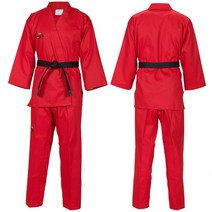 YES 마샬 open형 홍도복 태권도복 합기도 가라데 오픈도복