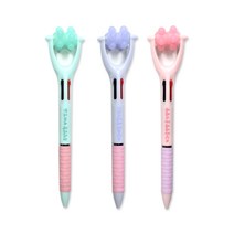 편의점 마사지 4색 볼펜 1000, 민트