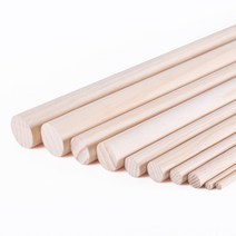 셀프인테리어마켓 목봉 재단 - 스트레칭봉 DIY원목봉 우드봉 나무봉 DIY 목재, 두께 3cm - 길이 90cm