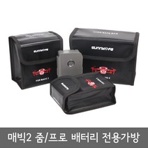 SUNNY LIFE MAVIC2 매빅2 줌 프로 배터리 전용가방, 소