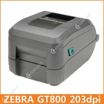 ZEBRA(지브라) GT800 203dpi 데스크탑 프린터 바코드 라벨프린터, GT800   USB