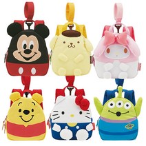 미키 키티 스웨트 다이컷 미아방지배낭 유아가방 6종
