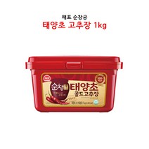 해표 순창궁 태양초 골드 고추장 1kg 천연암반수 사조 23년노하우, 1개