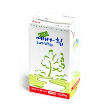 에버휩 식물성 생크림 1030g, 에버휩 1030g  아이스박스