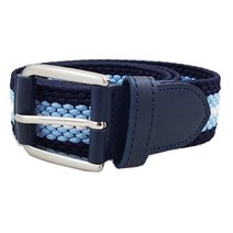 ELIO이태리 수입원단 스판 골프벨트 ESB971, 네이비삼색