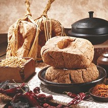 안동제비원 전통메주 7kg(소금.숯.대추.바가지.설명서 포함), 1개