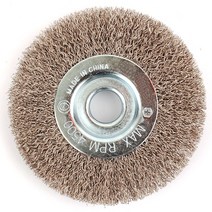 평브러쉬 스텐 와이어브러쉬 컵 반컵 브러쉬 철브러쉬, 4인치 평브러쉬-스텐