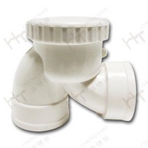 평화 PVC P트랩, 1개