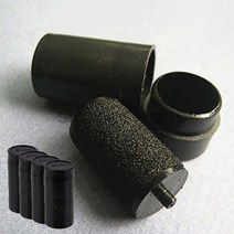 라벨기 리필잉크 5통 / 라벨용지 라벨지 10개입 (8열 MX-5500 라벨기에 사용), 1.리필잉크 5통