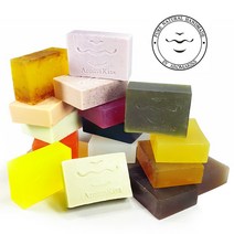 아로마키스 천연비누 데일리바 랜덤 10종 클렌징 비누, 100g, 10개