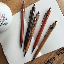 올리브앤브라운 잘써지는 우드샤프, 참죽 원목케이스