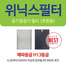 스마트필터 위닉스 공기청정기 필터 전모델, 1세트, AWP-1090R