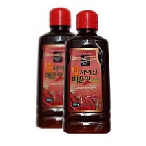 미담채 캡사이신 매운맛소스550g 12개 1박스 매, 550g