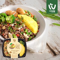 [아임웰] 아임웰 매콤 닭가슴살 야채볶음밥 & 오믈렛 도시락, 230g, 6개