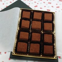 다하임 초콜릿포장 초콜릿상자 모음, 내츄럴 생초콜릿상자12구, 1개