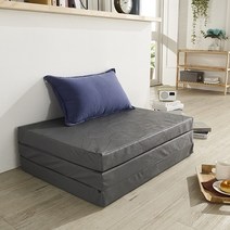 미라클침구 접이식매트 3단 소 (마블 HR), 12. 레자 다크그레이