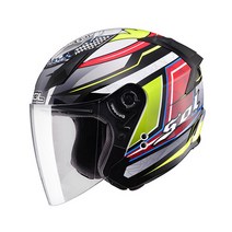 SOL SO-2 오픈페이스 헬멧 모음, 아리사 화이트 레드