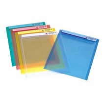 아톰 아톰)PP시스템홀더 세로형 짧은변철 A4(SHS-101)-팩(10개입), 투명, 10매입